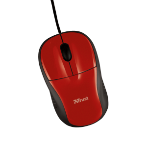 Trust Primo Mouse with mouse pad red (20427)